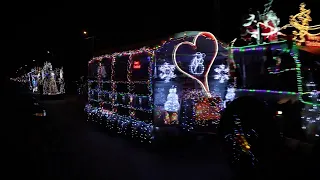 Tractor Parade Christmas - Lebbeke - Heizijde (Winterseries 22/23, show 9)