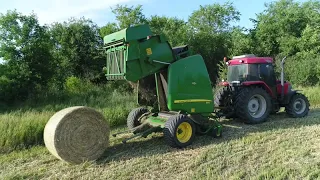 Пресс-Подборщик John Deere  854, Джон дир Трактор Камаз СХ-105