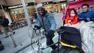 With Pedicab, Driver Makes a Life in New York City