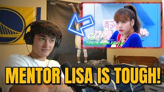 BLACKPINK LISA Being a TOUGH MENTOR REACTION!