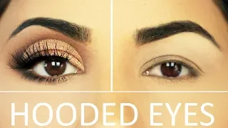 TRY THIS!! Easy trick for Hooded/Droopy Eyes | Build A Crease