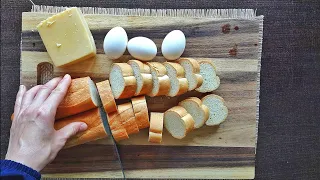 How to Make Breakfast from a Baguette