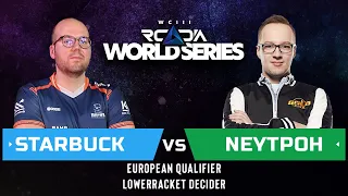 WC3 - RWS Europe - LB Decider: [HU] Starbuck  vs. Neytpoh [NE]