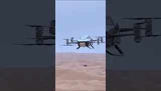 X2 Flight Test in Desert