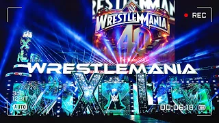 WrestleMania 40 Set Reveal! || Live Streaming || #wwe #wrestlemania40