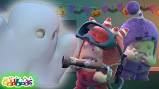 You've Been Ghostbusted! | Oddbods | Spooky Play | Halloween Cartoons for Kids