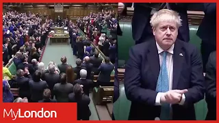 Ukrainian ambassador given standing ovation ahead of PMQs