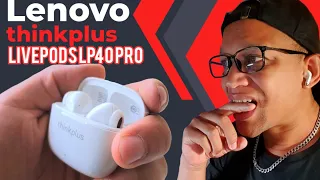 Lenovo thinkplus Livepods: LP40 PRO Bluetooth 5.1 True TWS earphones $12