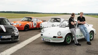 Porsche 911 RS History with Walter Röhrl and Timo Bernhard