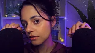 ASMR SLOW & CLOSE UP Whispers for DEEP SLEEP 🌙 Mic Scratching & Unintentional Mouth Sounds