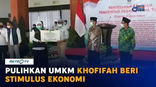 Pulihkan UMKM, Khofifah Beri Stimulus Ekonomi