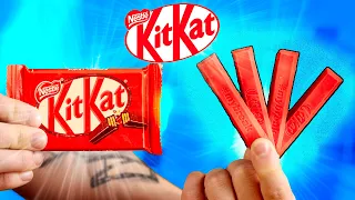 ПОВТОРИЛИ 3 КРУТЫХ  ВКУСНЯШКИ ИЗ СУПЕРМАРКЕТА / KitKat /  КОПЧЕНЫЙ  ОКУНЬ  / ВЯЛЕНЫЕ КОЛБАСКИ