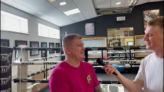 Ricky Hatton talks English Breakfasts and pints with Tom Skinner and trash talks Johnny Nelson