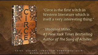 Circe by Madeline Miller | Book Trailer | Mapúa University GED117