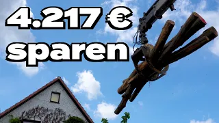 So sparen wir 4.217 Euro mittels Scheitholz in 2022