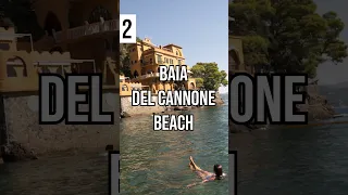 The Best Beaches in Portofino! 🏝️🏖️ #beachlifevibes #globaltravelchannel #shortsvideo