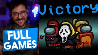 julien gets his easiest win | Among Us Full Games