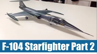 F-104G Starfighter Part 2 - Italeri 1:72 Kit