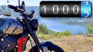 1000km on my TRIUMPH TRIDENT 660 - owner’s review