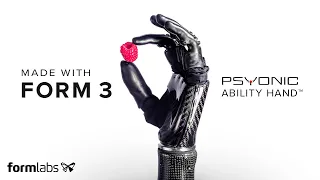 Advanced Prosthetics: How PSYONIC Developed a Bionic Hand Using 3D Printing