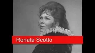 Renata Scotto: Cilèa - Adriana Lecouvreur, 'Poveri fiori'