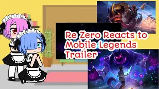 Re Zero Reacts to Mobile Legends Trailer