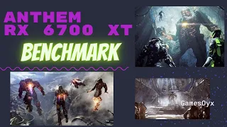 Anthem RX 6700 XT Benchmark Max Settings Gameplay