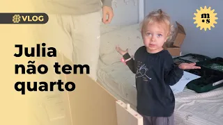 Julia não tem quarto - como organizamos o espaço para a bebê no nosso quarto