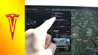So plant der Tesla eure Route inklusive Supercharger!