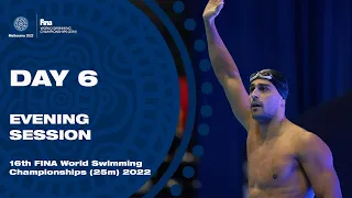 LIVE | FINALS | FINA World Swimming Championships (25m) 2022 | Melbourne | Day 6 | Evening Session