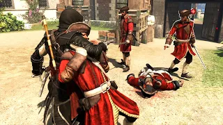 Assassin's Creed 4 Black Flag Pirate Capitan Outfit & Dual Sword Advanced Combat