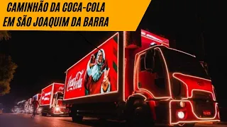 Caminhão da Coca Cola em São Joaquim da Barra