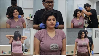 Treatment of back pain of a film actress. by Chiropractic technique #drrajneeshkant