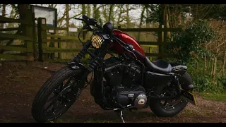 The LOUDEST Harley-Davidson 883 Sportster in the UK! My Iron Custom XL1200 upgrade.