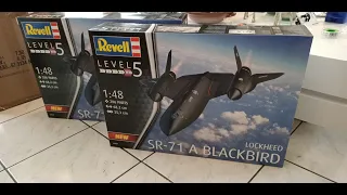 Revell's new SR-71: unboxing