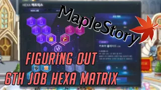 MAPLESTORY: Figuring Out 6th Job HEXA Matrix