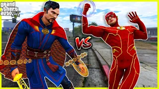 GTA 5 - FLASH VS DOCTOR STRANGE | EPIC BATTLE!