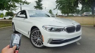 2019 BMW 540i: Start Up, Walkaround, Test Drive and Review