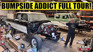 Bumpside Addict Full Truck & Shop Tour!