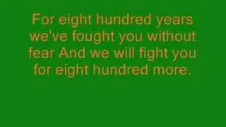 Go on home british soldiers with lyrics