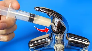 A smart Plumber has shared a SECRET! Repair of the mixer cartridge with your own hands