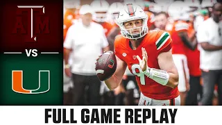 Texas A&M vs. Miami Full Game Replay | 2023 ACC Football