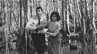 ROCK HUDSON, LADY GAGA, "EH,EH"(NOTHING ELSE I CAN SAY) TO MONTAGE OF "BLINDFOLD" 1965 FILM. HD.