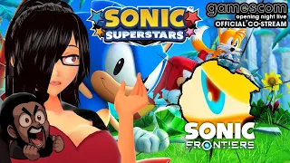 『Michaela Reacts』Sonic Superstars & Sonic Frontiers - Gamescom ONL 2023