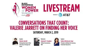 Conversations that Count: Valerie Jarrett on Finding Her Voice
