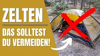 Zelten in den Alpen - 5 Tipps um Kondenswasser im Zelt zu verhindern