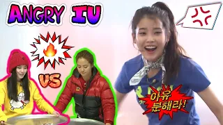 IU's moment on Running man | Even when she's angry, IU's still cute 🤗🥰