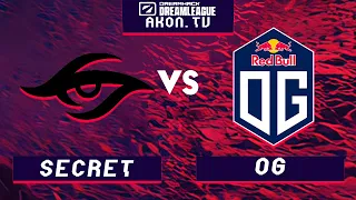 🔴DOTA 2[RU] OG vs Tundra vs Nigma  vs Secret [Bo1] DreamLeague DPC EU Tour 1, Tiebreakers