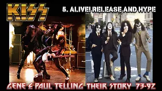 Part 5, KISS - Recording "Dressed To Kill" & KISS ALIVE, first European Tour