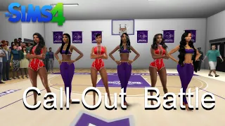 Call-Out Battle Dancing Dolls vs. Purple Diamonds |The Sims 4 Dance